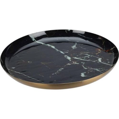 Serviravimo padėklas Marble black